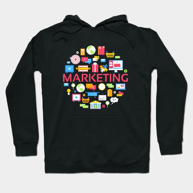 Marketing concept Hoodie by Mako Design 